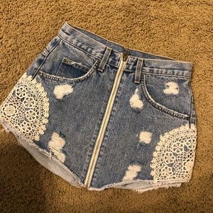 CARMAR Jean skirt